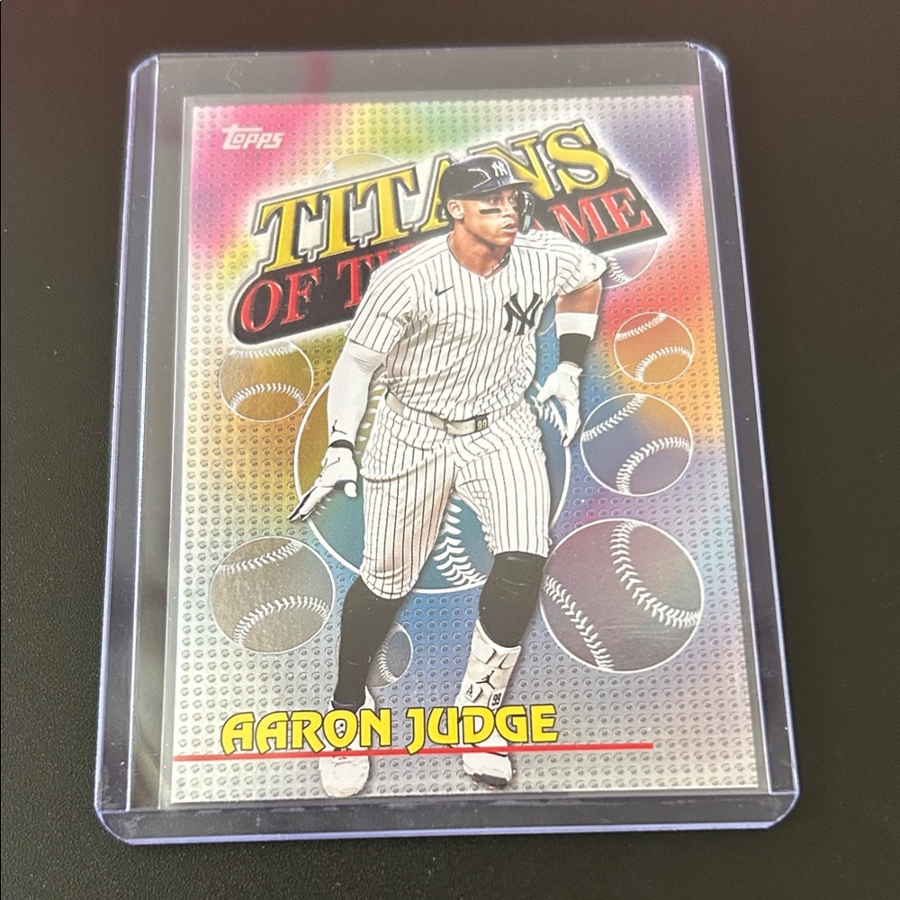 2026 Topps TITANS OF THE GAME Aaron Judge #TOG-3 - New York Yankees